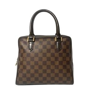 Authentic Louis Vuitton Damier Ebene Top Handle Mini Tote Handbag